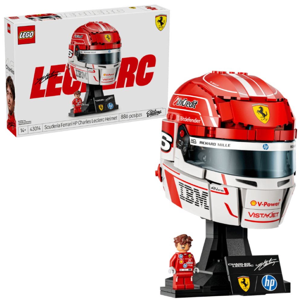 LEGO Editions Football - Casco di Charles Leclerc Scu.. V29 43014
