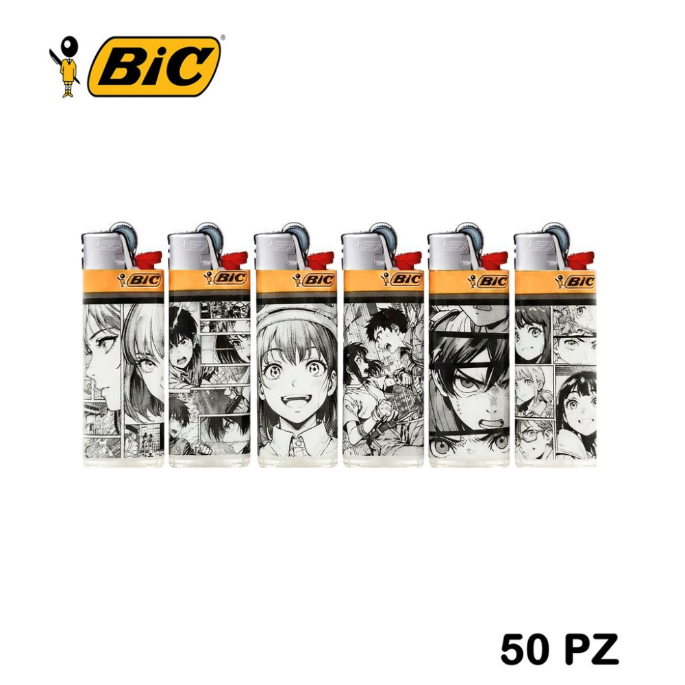 BIC ACCENDINI MINI J25 MANGA 1PZ=(50PZ)
