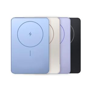 XIAOMI  POWER BANK 5000W - Super Slim Magnetic Power Bank 5000 Black