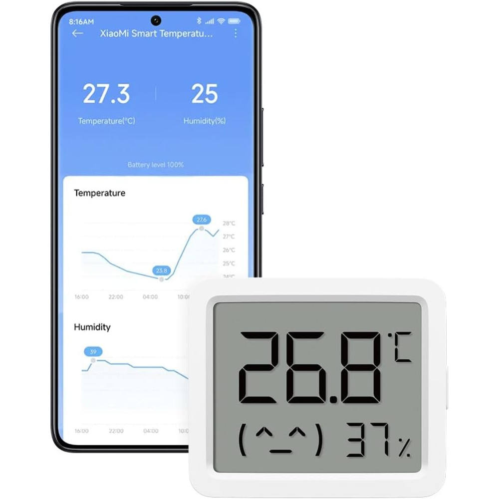 XIAOMI SENSORI TEMPERATURA - Smart Temperature and Humidity Monitor 3 Mini
