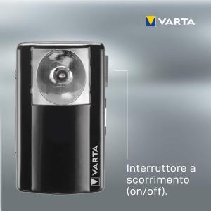 VARTA TORCE - PALM LIGHT (incl. 1x3R12 Longlife)