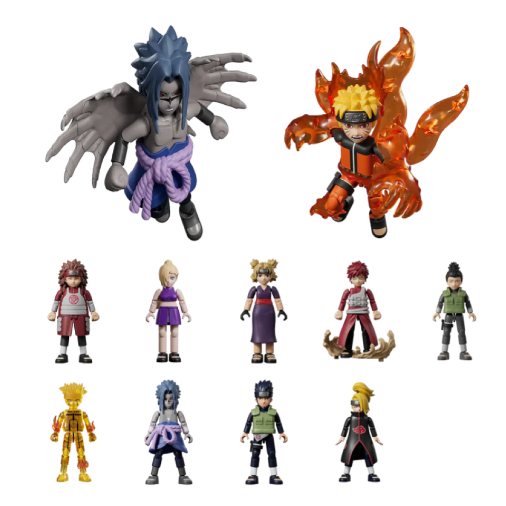 Blokees - Naruto Blind Box - Galaxy Version 03 - 71064 Heart of a Ninja   DISPLAY 9PC 