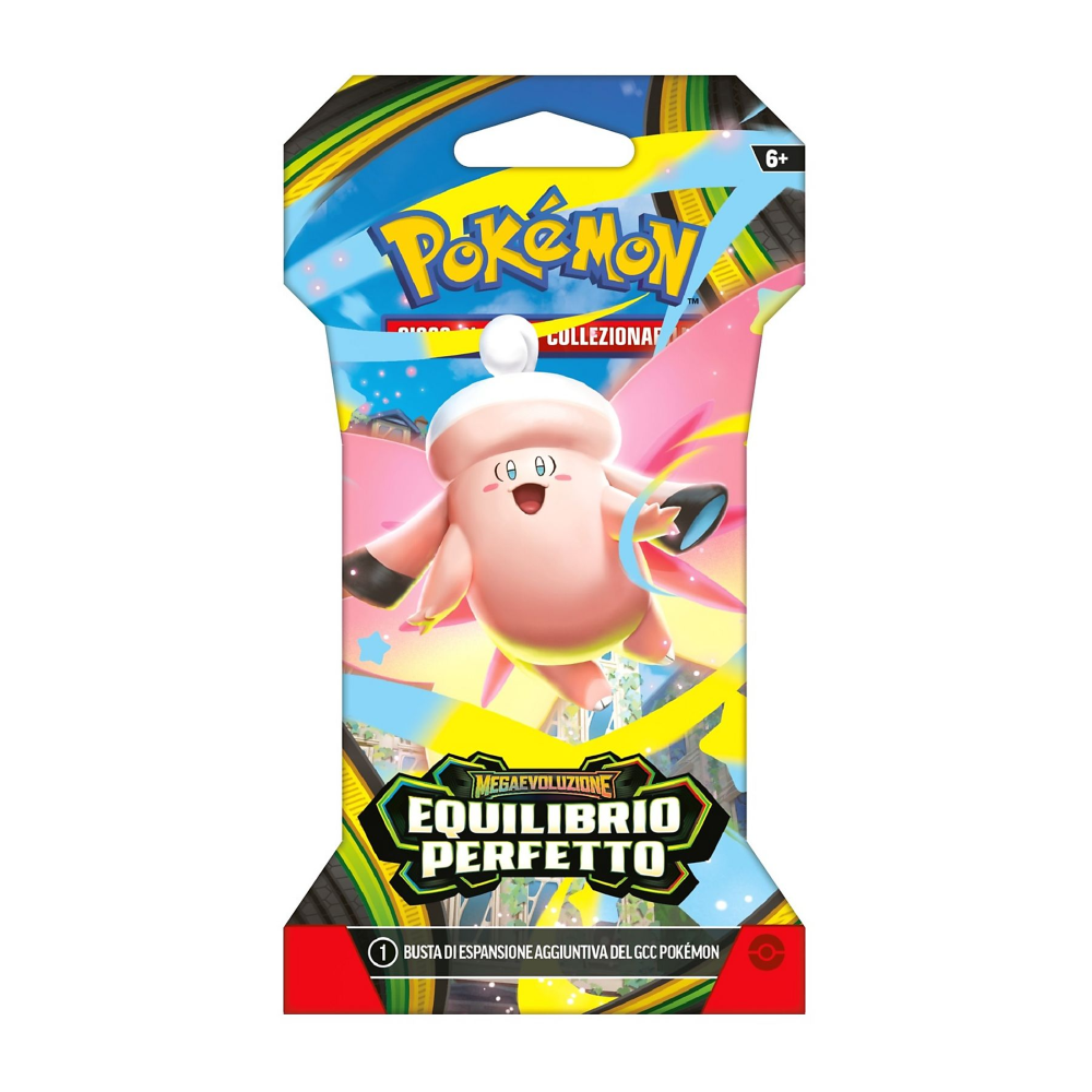 Pokemon - Bustina Sing. in "Paper Sleeve" "M3" MEGAEVOLUZIONI EQUILIBRIO PERFETTO