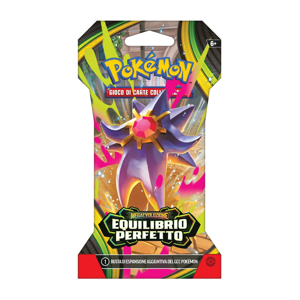 Pokemon - Bustina Sing. in "Paper Sleeve" "M3" MEGAEVOLUZIONI EQUILIBRIO PERFETTO