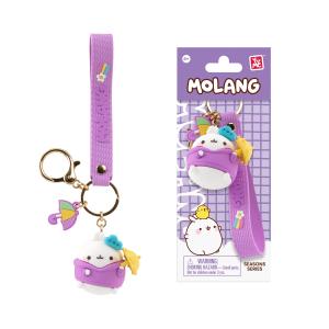YuMe Keychain - Molang Keychain & Strap Weather Series - PDQ (9 Units) 16210 5CM