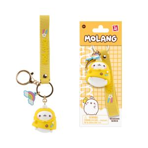 YuMe Keychain - Molang Keychain & Strap Weather Series - PDQ (9 Units) 16210 5CM