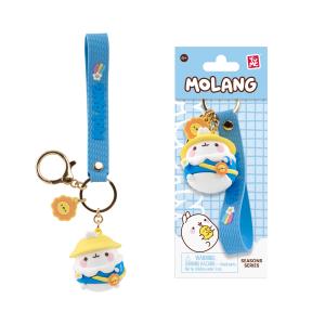 YuMe Keychain - Molang Keychain & Strap Weather Series - PDQ (9 Units) 16210 5CM