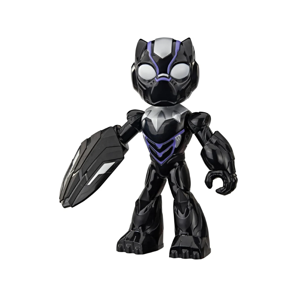 HASBRO - Spidey And His Amazing Friends - SPIDEY FIGURA MEGA BLACK PANTHER G28325X0