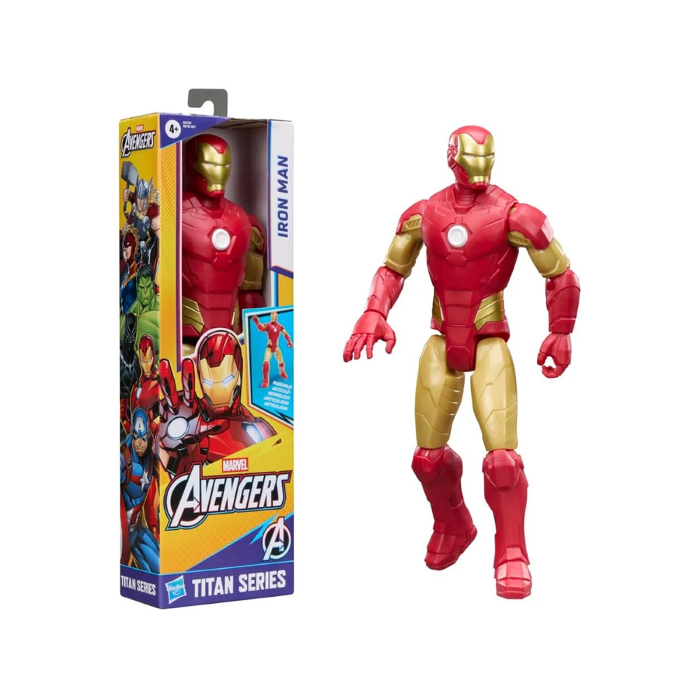HASBRO - AVENGERS Titan Hero Articolato Iron Man G27705X0