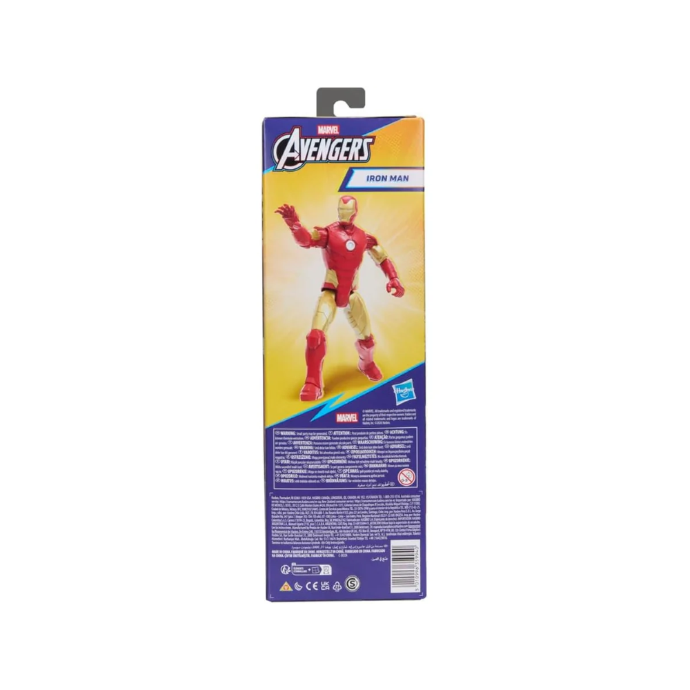 HASBRO - AVENGERS Titan Hero Articolato Iron Man G27705X0