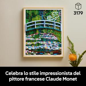 LEGO ART - Claude Monet - Lo stagno delle ninfee 31220