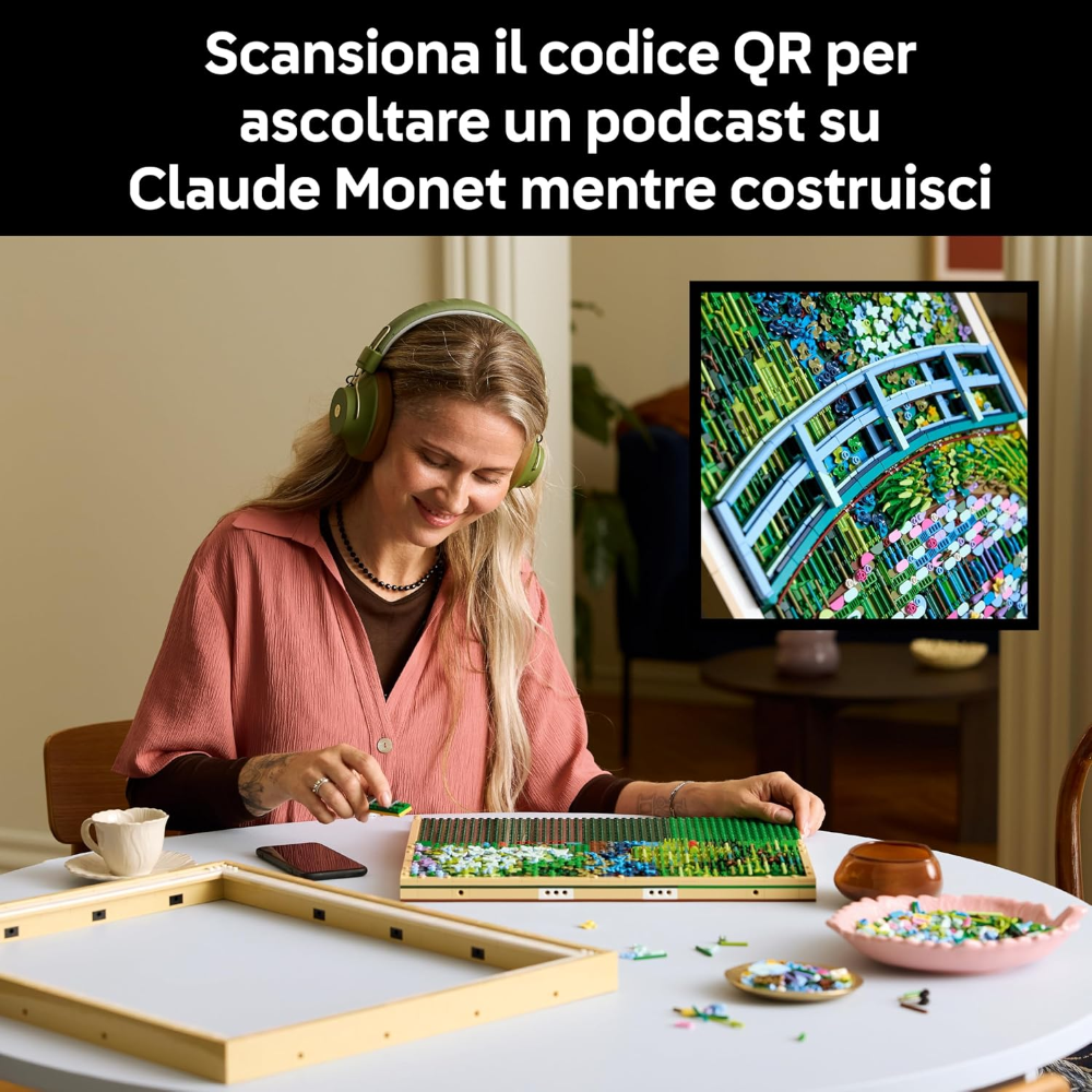 LEGO ART - Claude Monet - Lo stagno delle ninfee 31220