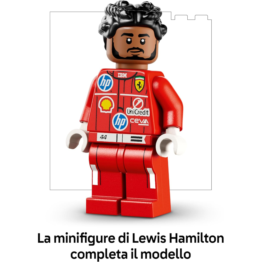 LEGO Editions Formula 1 - Scuderia Ferrari HP Lewis Hamilton Helmet 43022