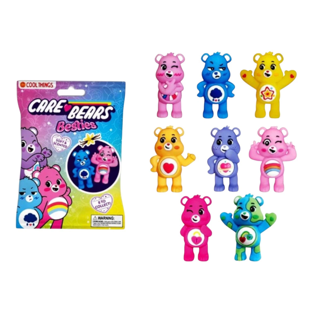 COOLTHINGS - BLIND BAGS "CARE BEARS SCENTED" MISTERY COLLECTIBLE FIGURES