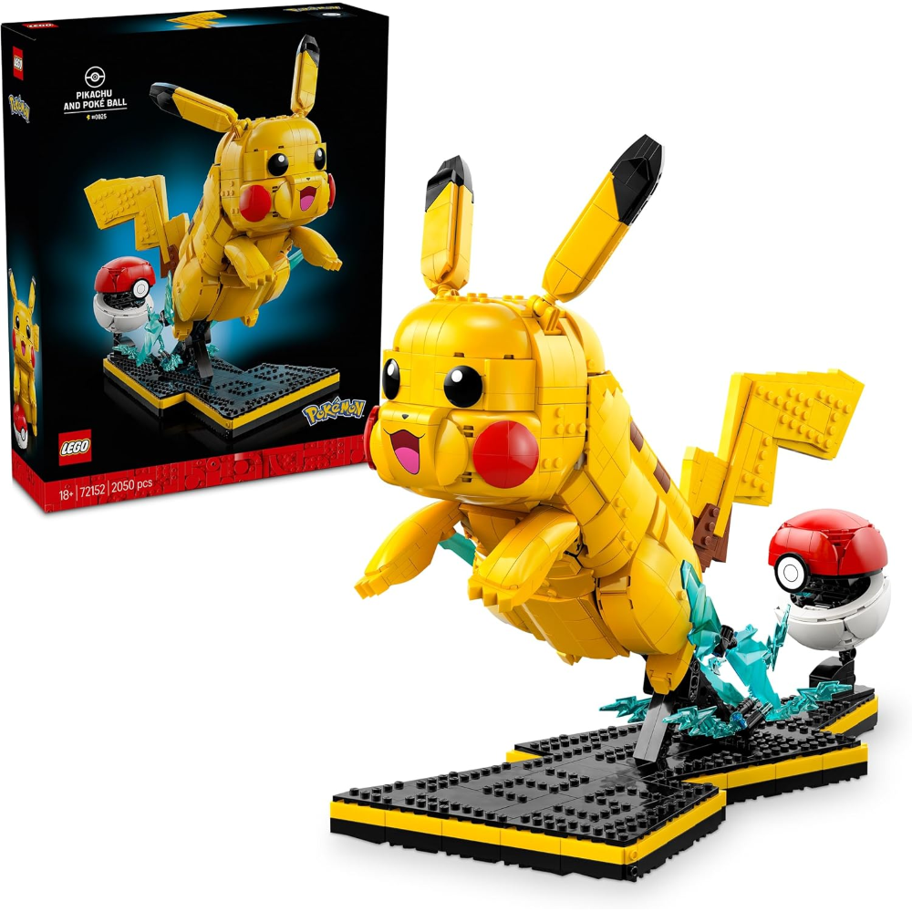 LEGO POKEMON - Pikachu e Poké Ball 72152  