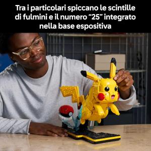 LEGO POKEMON - Pikachu e Poké Ball 72152  