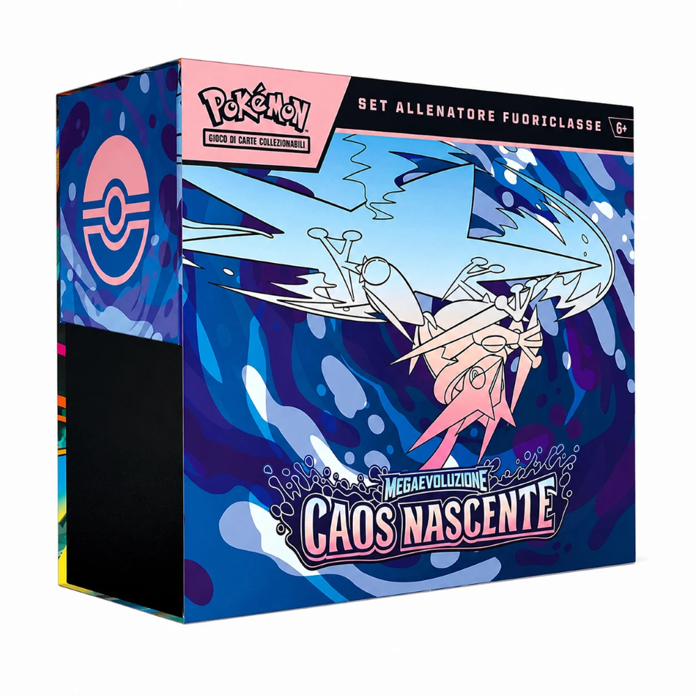 Pokemon - Set Allenatore Fuoriclasse "M4 MEGA EVOLUZIONI - CAOS NASCENTE"  IT