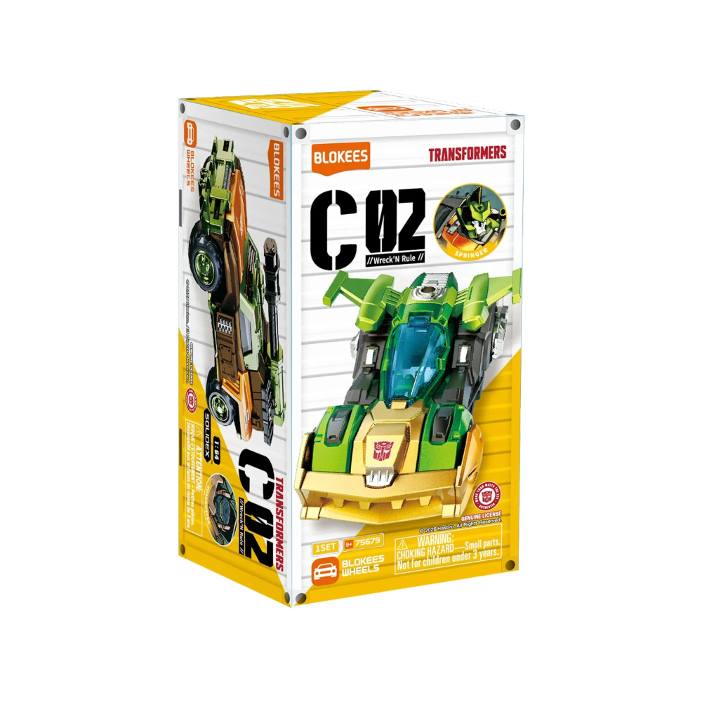 Blokees - Transformers Blind Box - Wheels Transformers C02 - 75679 Wreck'N Rule 