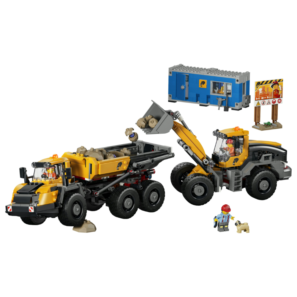 LEGO CITY - Camion ribaltabile e pala caricatrice 60494
