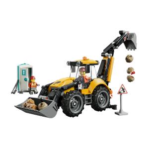 LEGO CITY - Scavatrice da cantiere gialla 60480