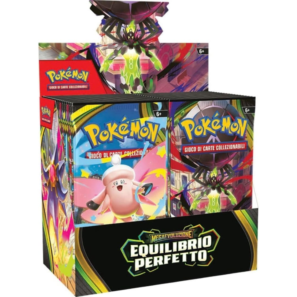 Pokemon - Bustina Singola in Esp. 36 "MEGAEVOLUZIONE - M3 EQUILIBRIO PERFETTO" 