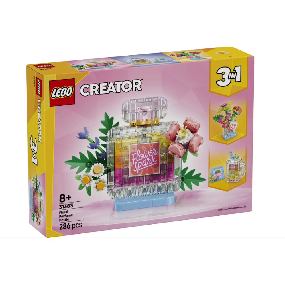 LEGO CREATOR - Boccetta di profumo con decorazioni floreali 31383