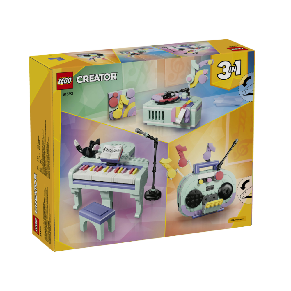 LEGO CREATOR - Pianoforte decorativo con gatto 31392