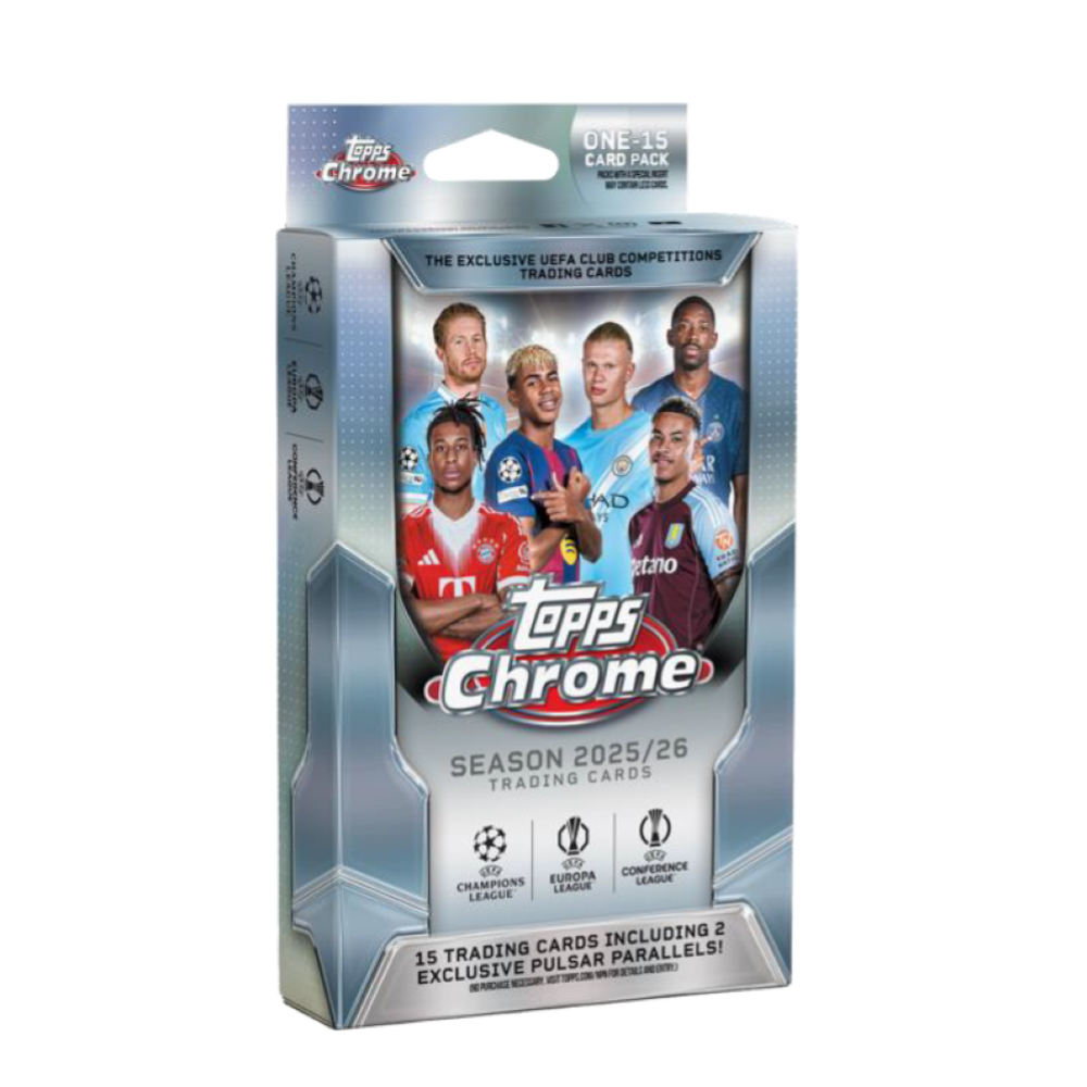 TOPPS - UCC Chrome 2025-26 - Hanger Box 07/05/2026