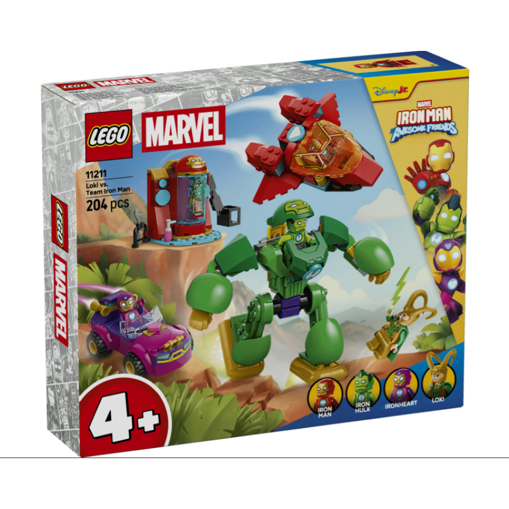 LEGO MARVEL SPIDEY - Loki vs.Team Iron Man 11211