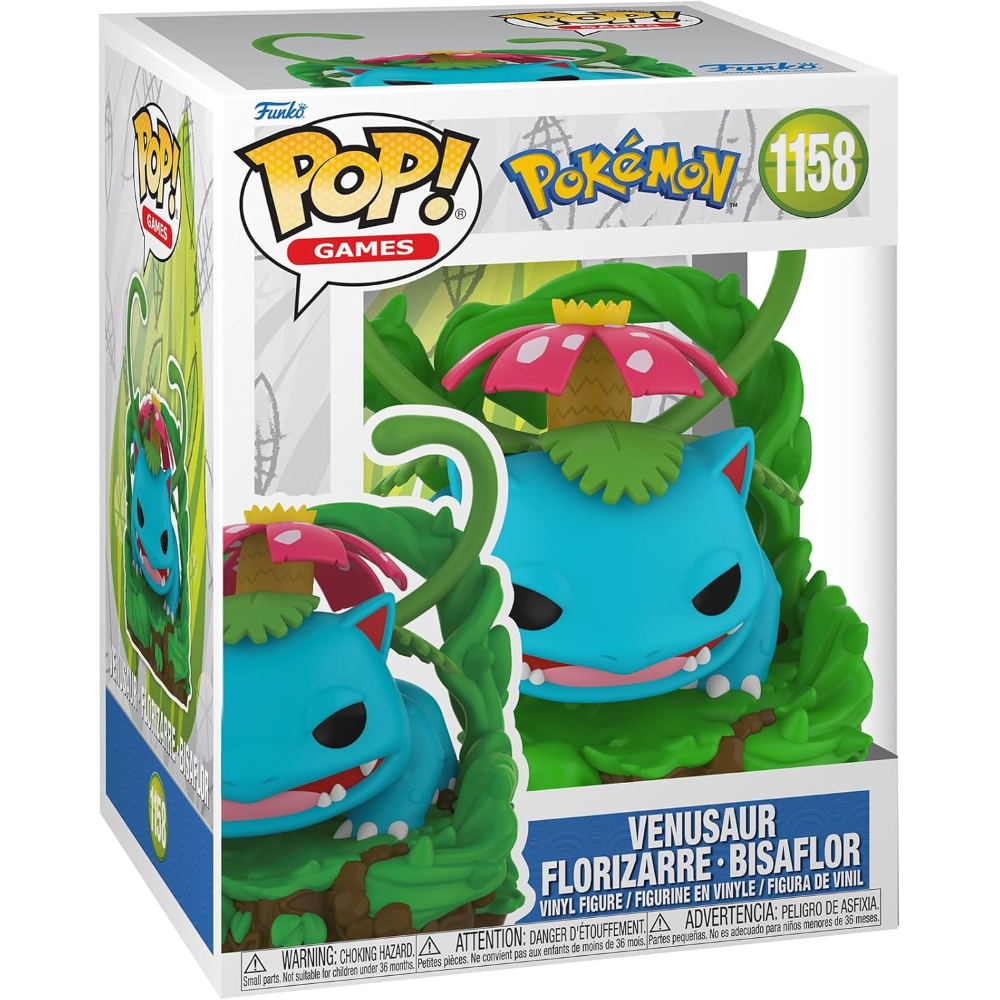 FUNKO POP PREMIUM POKEMON S23 - VINYL FIGURE 1158 VENUSAUR 15CM