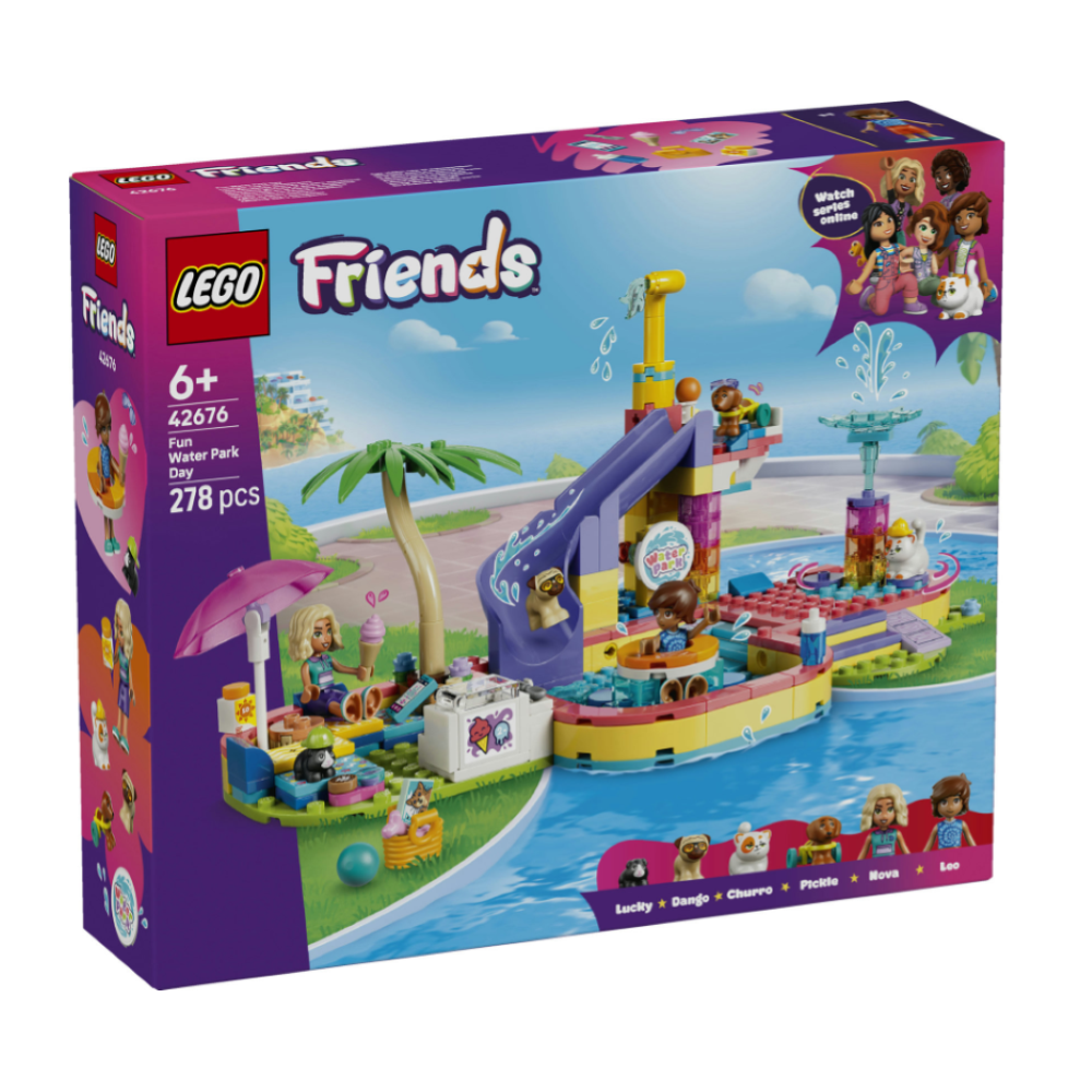 LEGO FRIENDS - Divertente giornata al parco acquatico 42676
