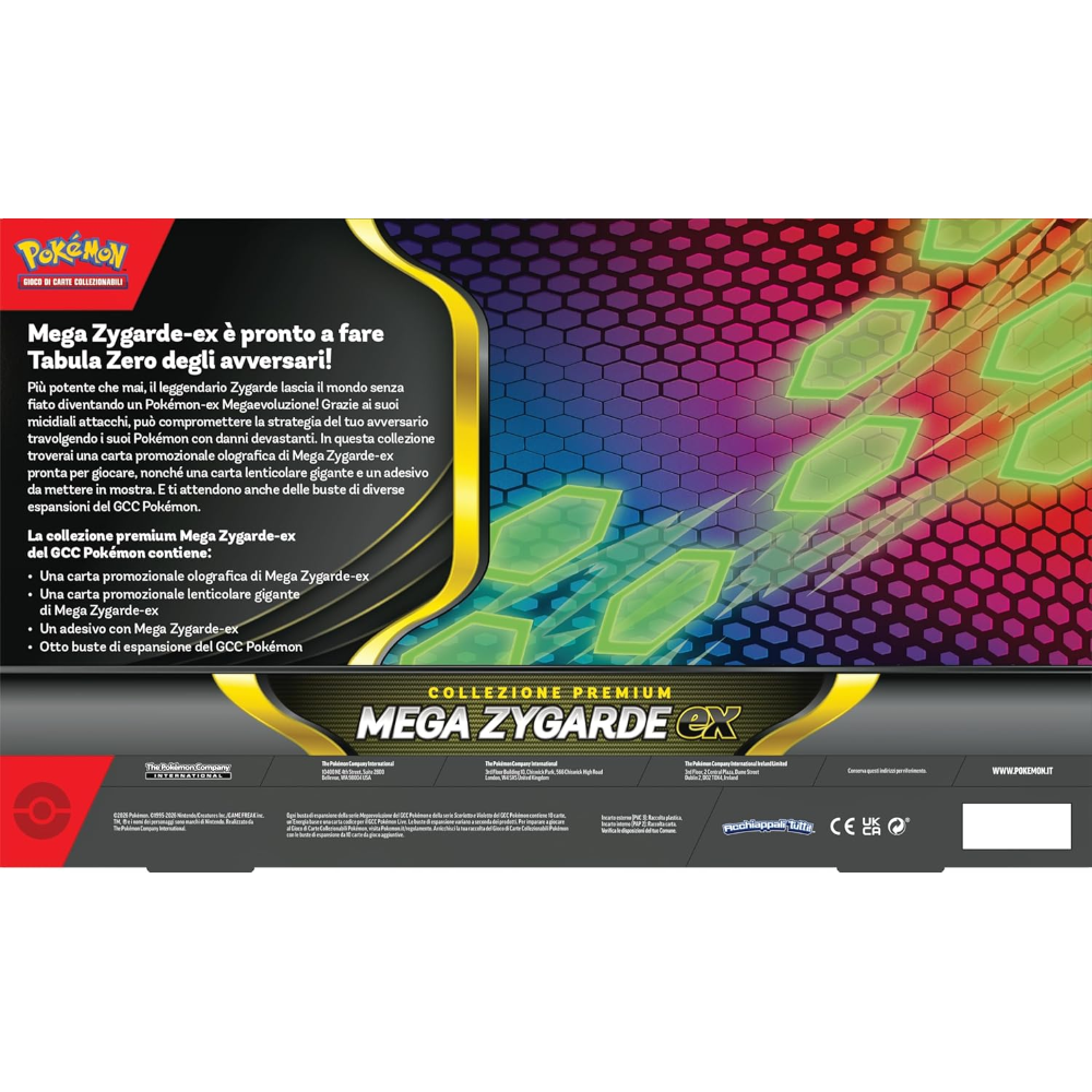 Pokemon Collezione Premium Mega Zygarde-EX (IT)