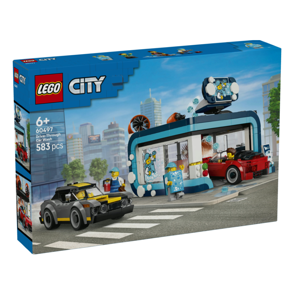 LEGO CITY - Autolavaggio drive-in 60497 