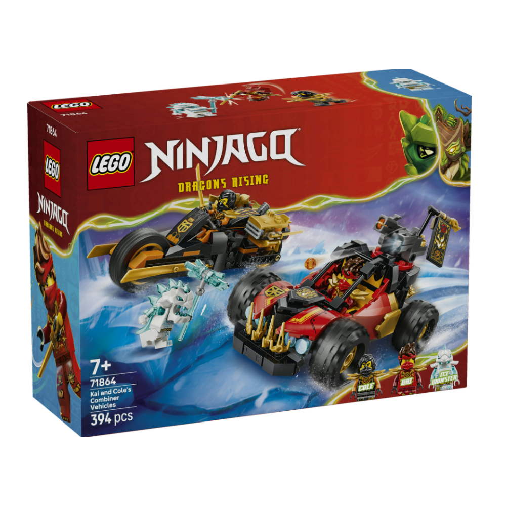 LEGO NINJAGO - I veicoli combinati di Kai e Cole 71864