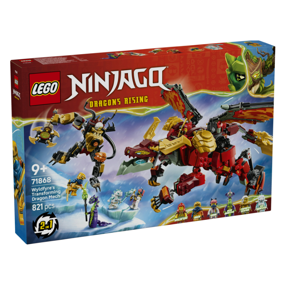 LEGO NINJAGO - Mech drago mutaforma di Wyldfyre 71868