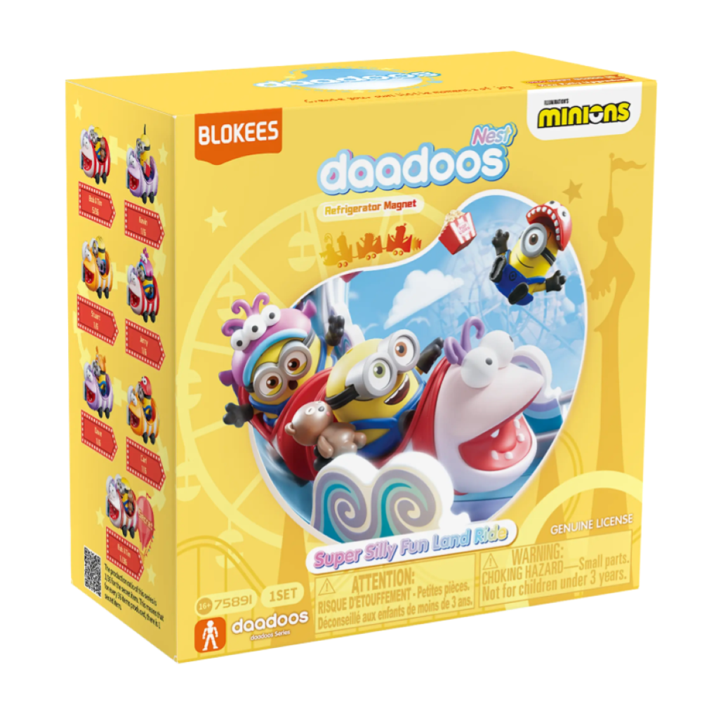 Blokees - Minions daadoos - 75891 Nest Series 01 - Super Silly FunLand Ride 