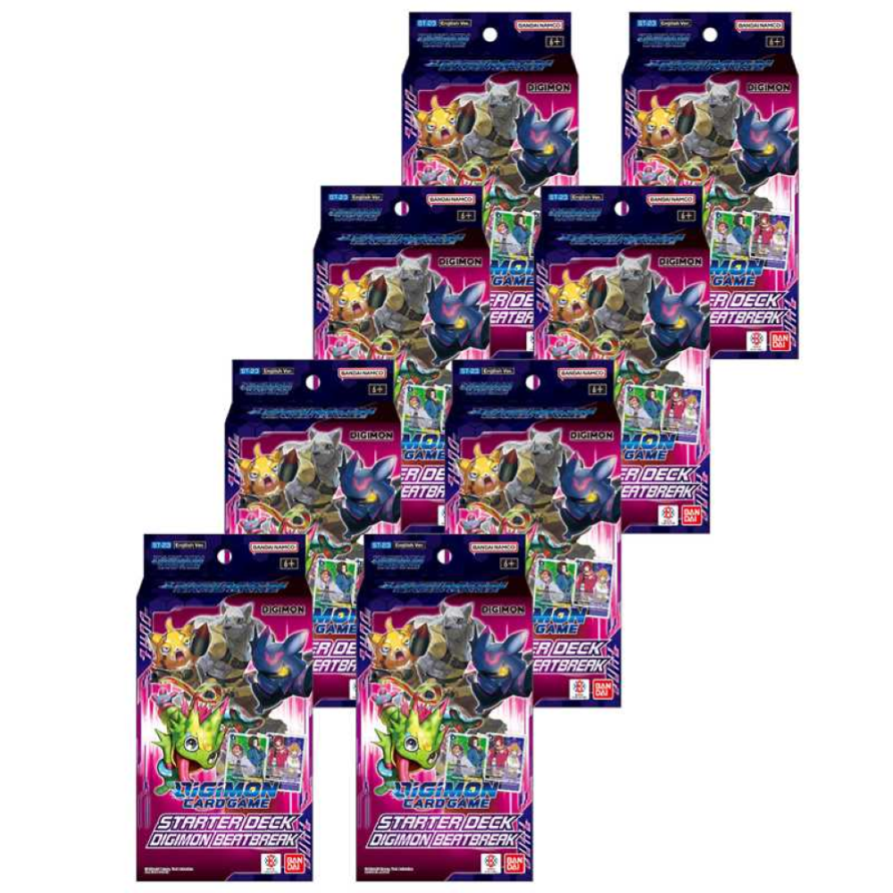 BANDAI Display 8x Digimon Card Game ST-23 Starter Deck DIGIMON BEATBREAK 15/05/2026
