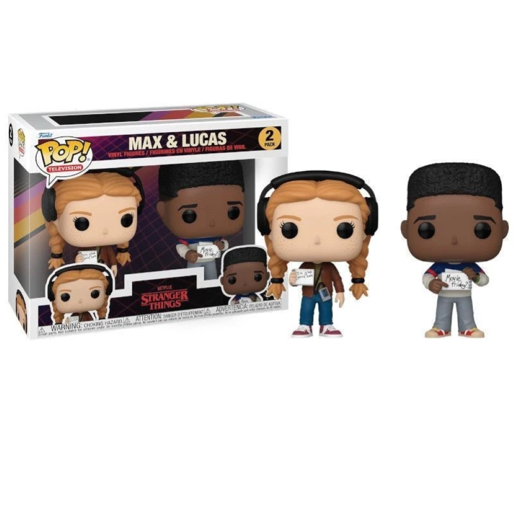 FUNKO POP MULTIPACK Stranger Things (TV) - VINYL FIGURE 2 Max & Lucas 2PK - 80139