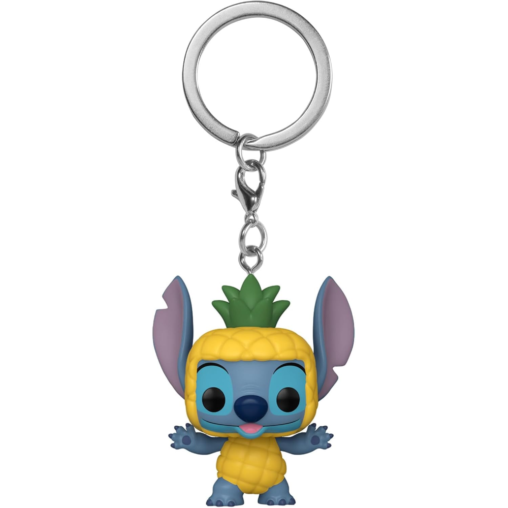 FUNKO POP KEYCHAIN DISNEY: LILO & STITCH - STITCH AS PINEAPPLE 4CM - 87209