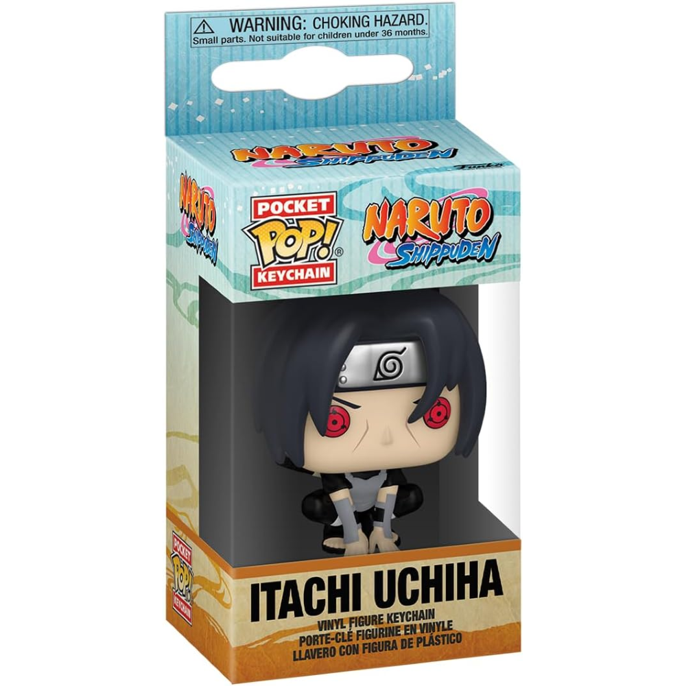 FUNKO POP KEYCHAIN NARUTO SHIPPUDEN - VINYL FIGURE ITACHI (MOONLIT) 4CM - 75554