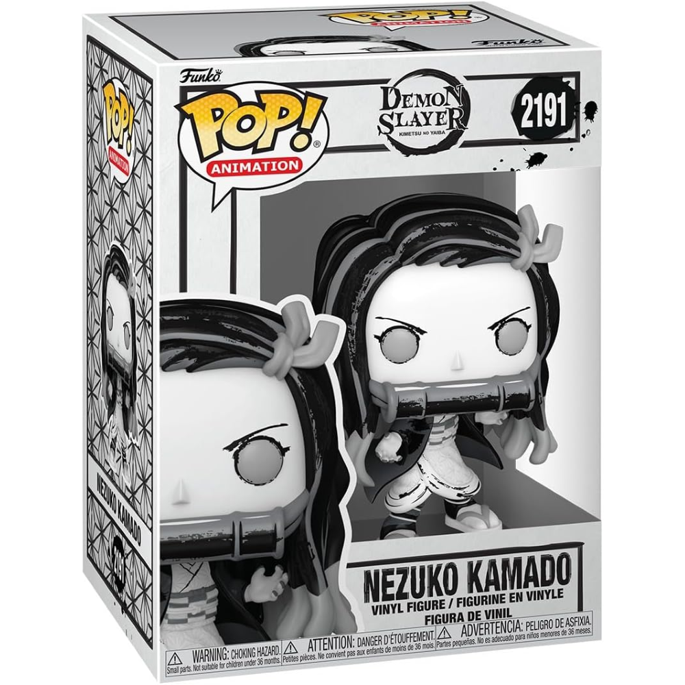 FUNKO POP DEMON SLAYER S3 - VINYL FIGURE 2191 NEZUKO KAMADO (SUMI-INK) 9CM 
