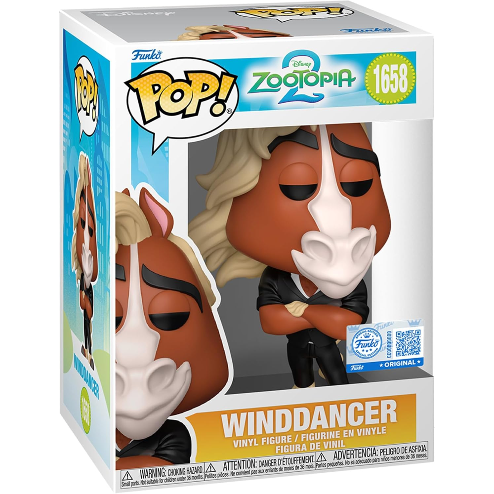 FUNKO POP ZOOTOPIA 2 - VINYL FIGURE 1658 WINDDANCER 9CM