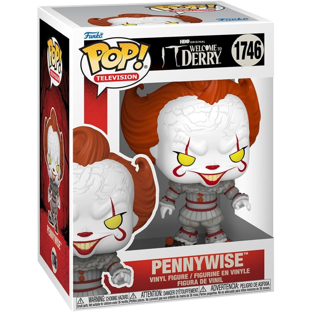 FUNKO POP Welcome To Derry - VINYL FIGURE 1746 PENNYWISE 9CM 