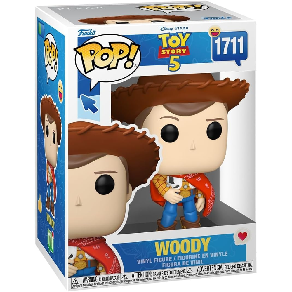 FUNKO POP DISNEY: TOY STORY S5 - VINYL FIGURE 1711 WOODY 9CM - 90767