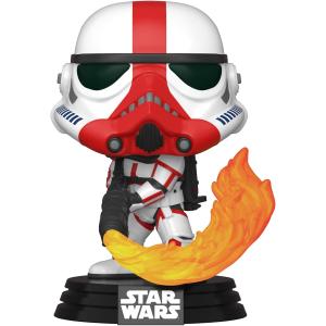 FUNKO POP STAR WARS:THE MANDALORIAN - VINYL FIGURE 350 INCINERATOR STORMTROOPER 9CM 