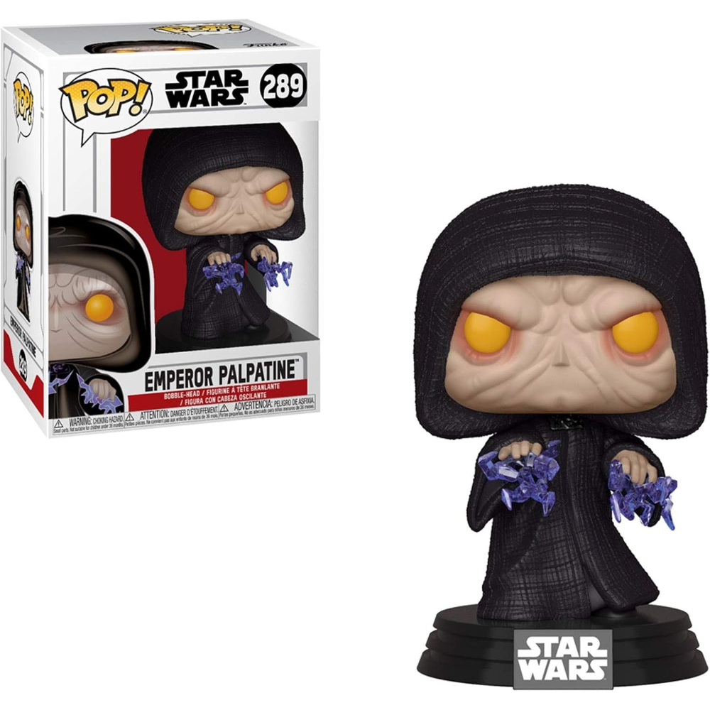FUNKO POP STAR WARS - VINYL FIGURE 289 EMPEROR PALPATINE 9CM - 37591