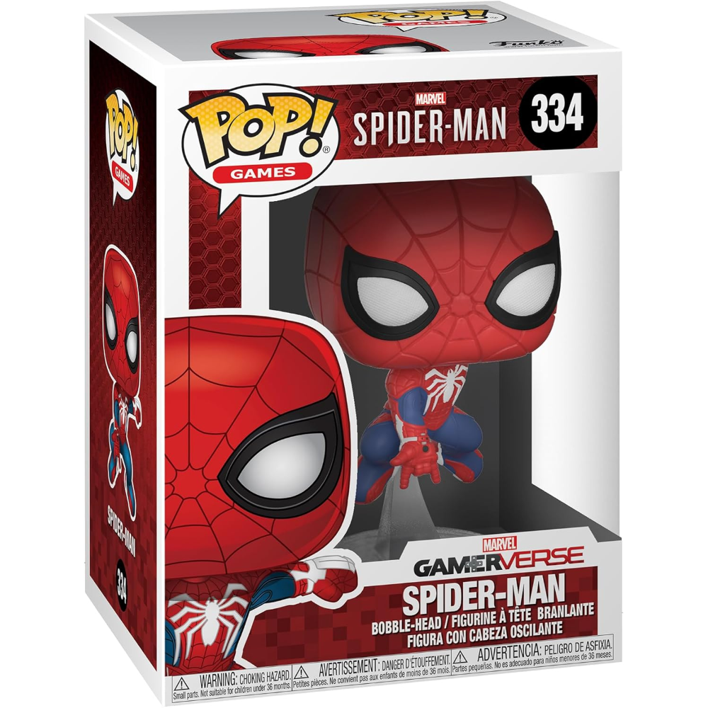 FUNKO POP SPIDER-MAN:GAMEVERSE - VINYL FIGURE 334 SPIDER-MAN 9CM (EXC)