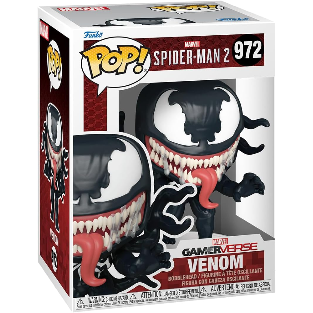 FUNKO POP PLAYSTATION - SPIDER-MAN 2 - VINYL FIGURE 972 VENOM 9CM
