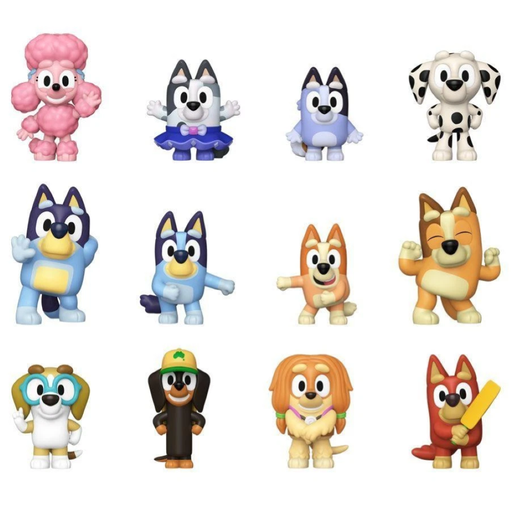 FUNKO POP 94117 Bluey - MYSTERY MINI BLIND BOX - DISPLAY 12PZ 