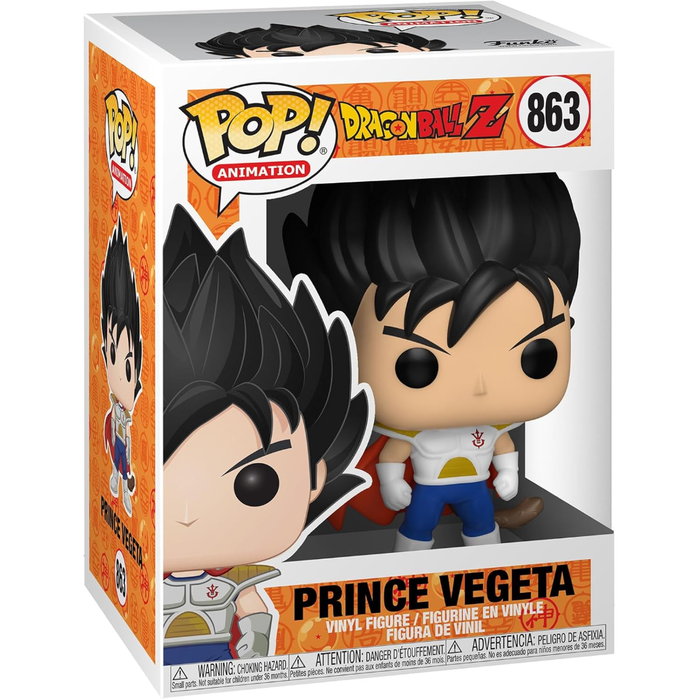 FUNKO POP DRAGON BALL Z - VINYL FIGURE 863 PRINCE VEGETA 9CM